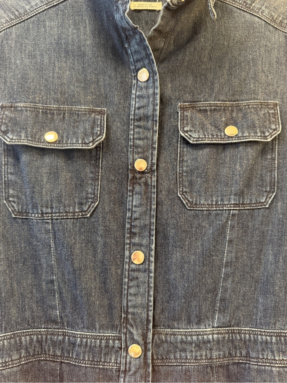 Rag & Bone Utility Denim Dress - Picture 7 of 11